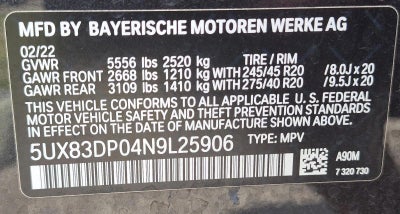 2022 BMW X3 M40i Sports Activity Vehicle