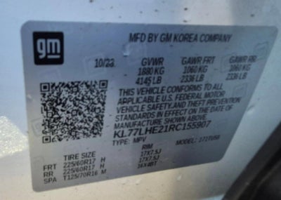 2024 Chevrolet Trax FWD 4dr LT