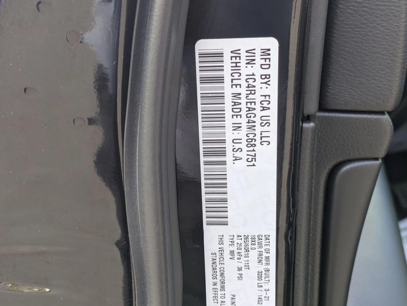 2021 Jeep Grand Cherokee Laredo E 4x2