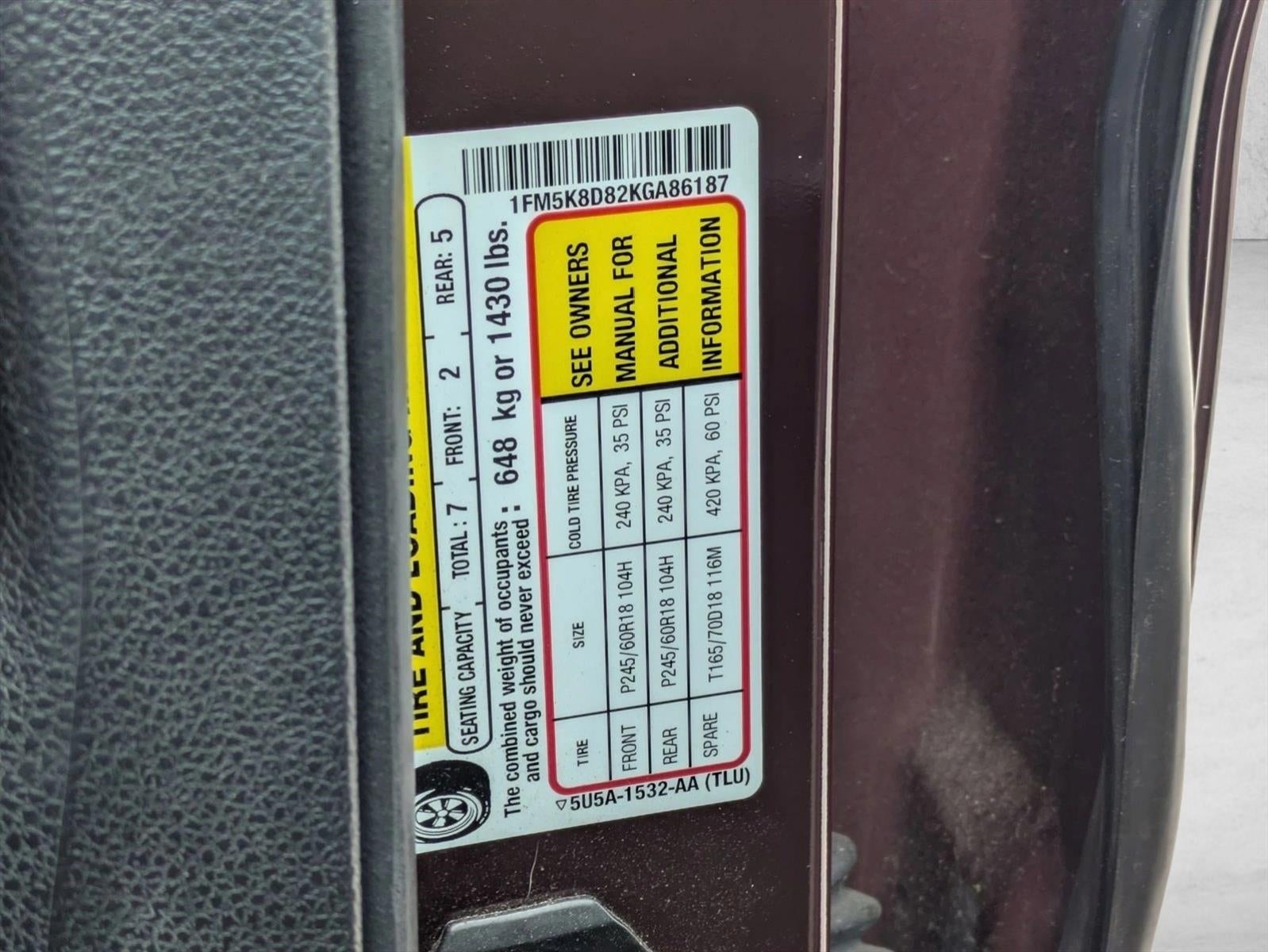 2019 Ford Explorer XLT 4WD