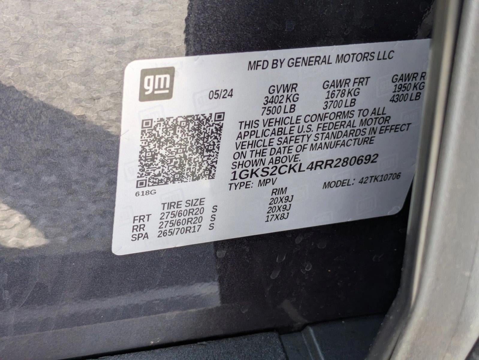 2024 GMC Yukon 4WD 4dr AT4