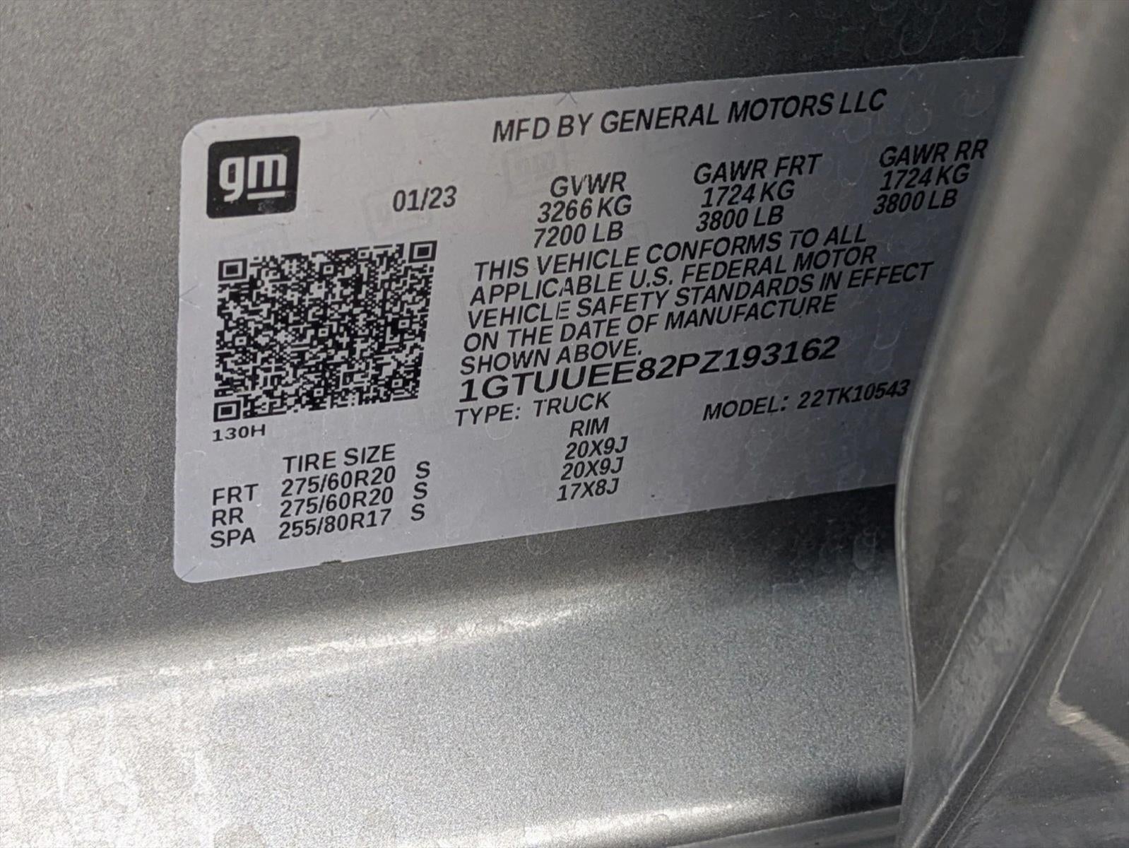 2023 GMC Sierra 1500 Crew Cab Short Box 4-Wheel Drive AT4