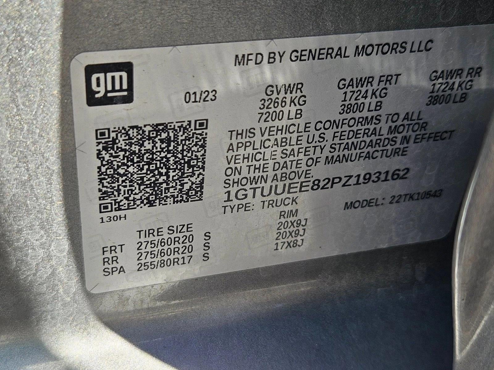 2023 GMC Sierra 1500 Crew Cab Short Box 4-Wheel Drive AT4