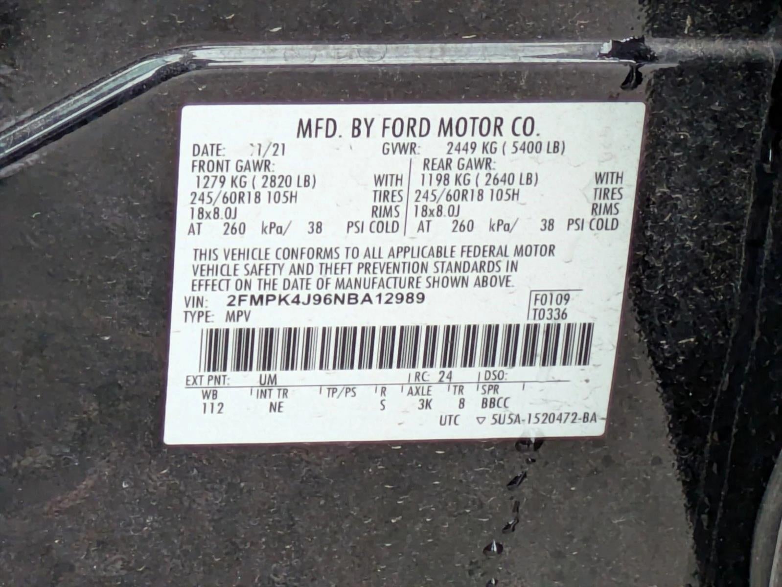 2022 Ford Edge SEL AWD