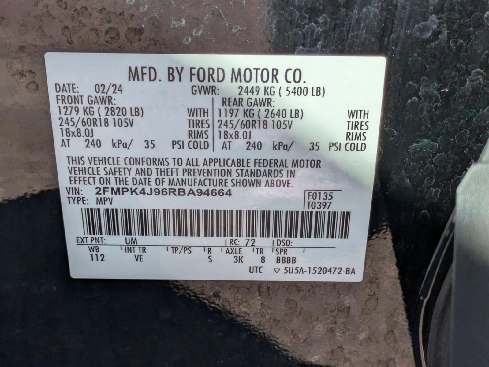 2024 Ford Edge SEL AWD