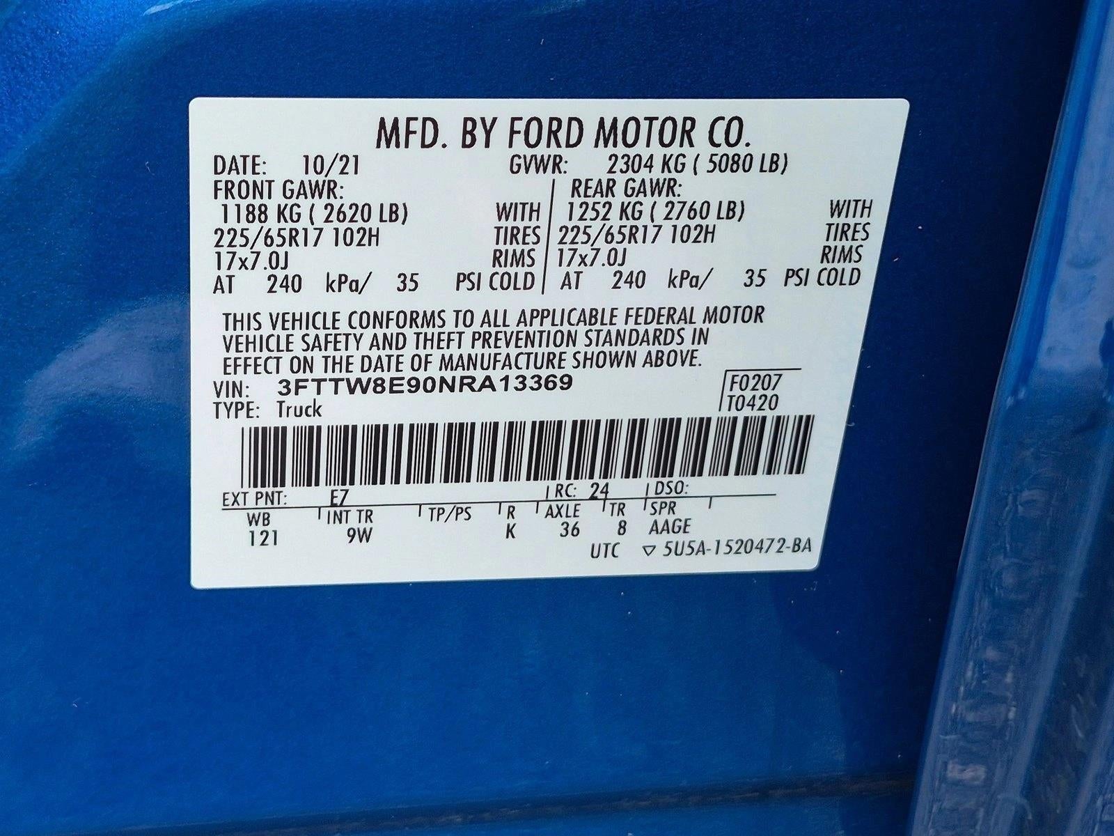2022 Ford Maverick XL FWD SuperCrew