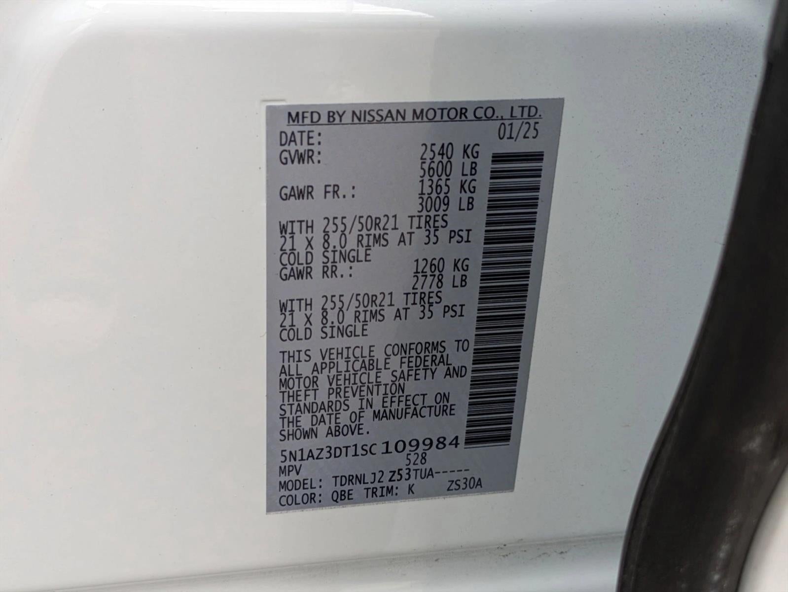 2025 Nissan Murano AWD Platinum