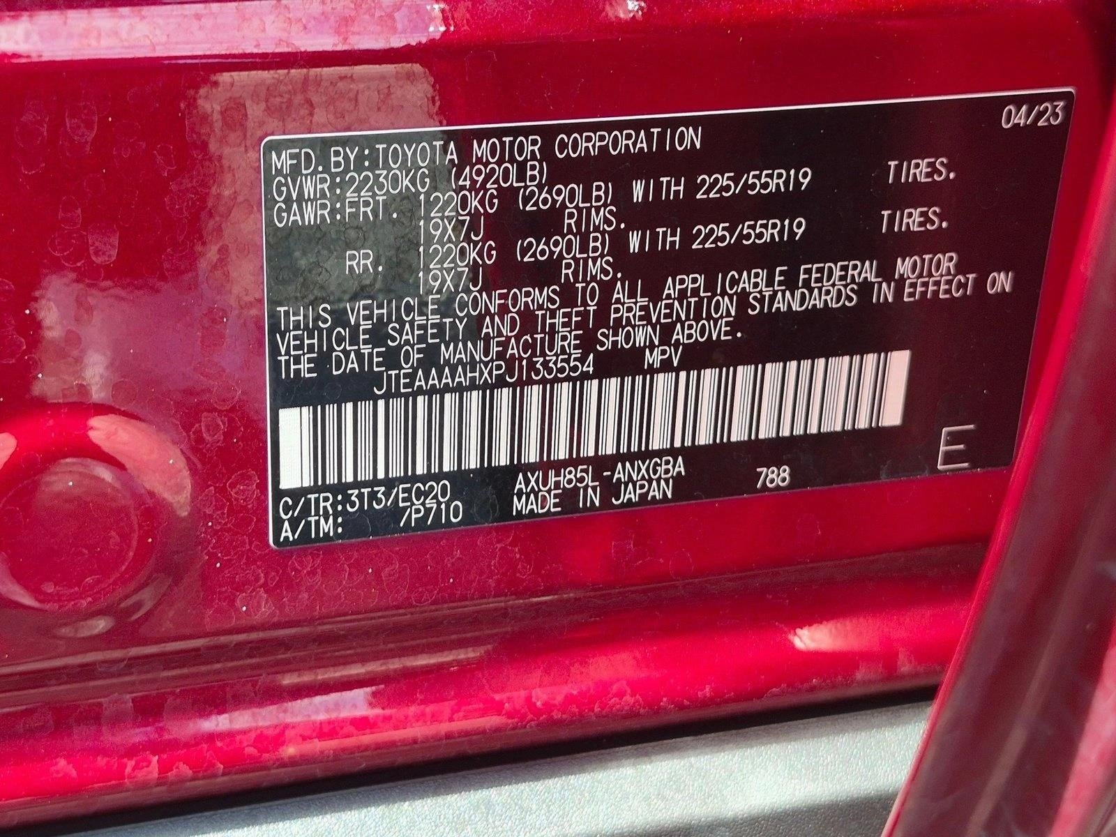2023 Toyota Venza Nightshade AWD (Natl)