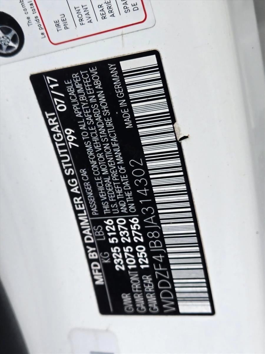 2018 Mercedes-Benz E-Class E 300 RWD Sedan