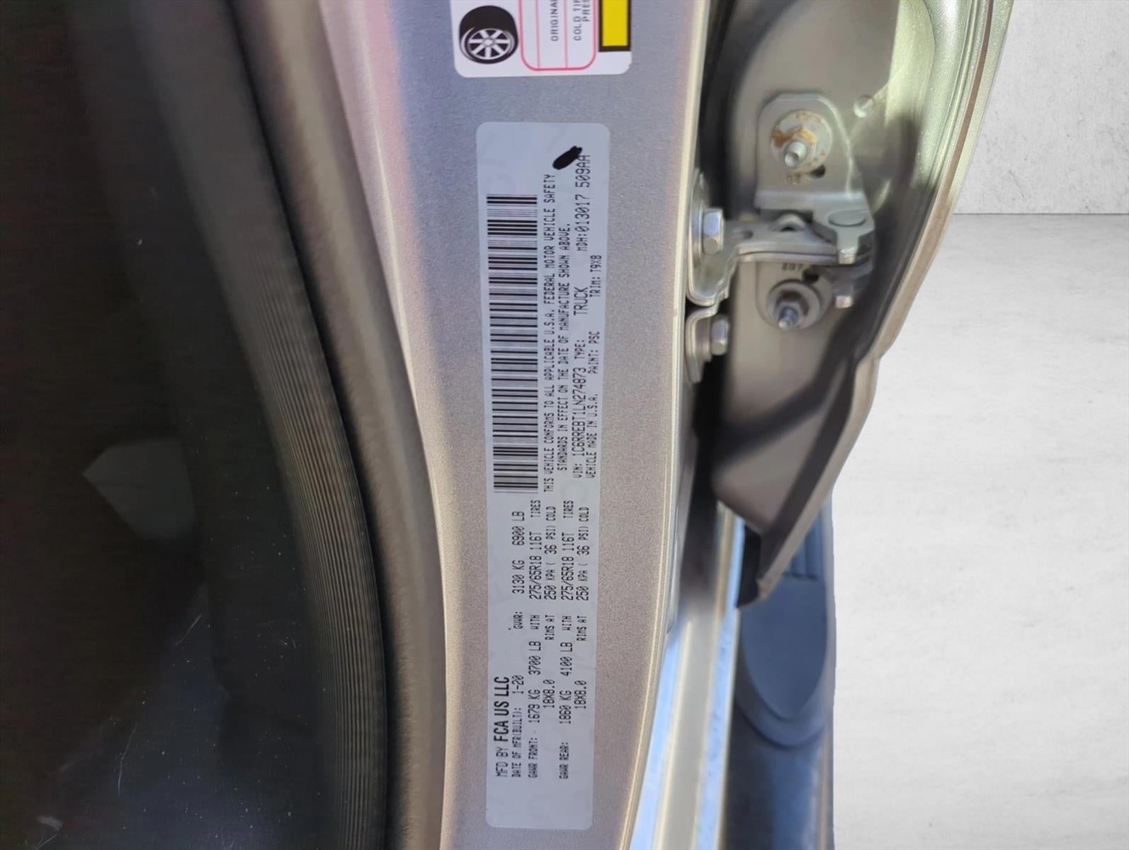 2020 RAM 1500 Big Horn 4x2 Quad Cab 6'4" Box