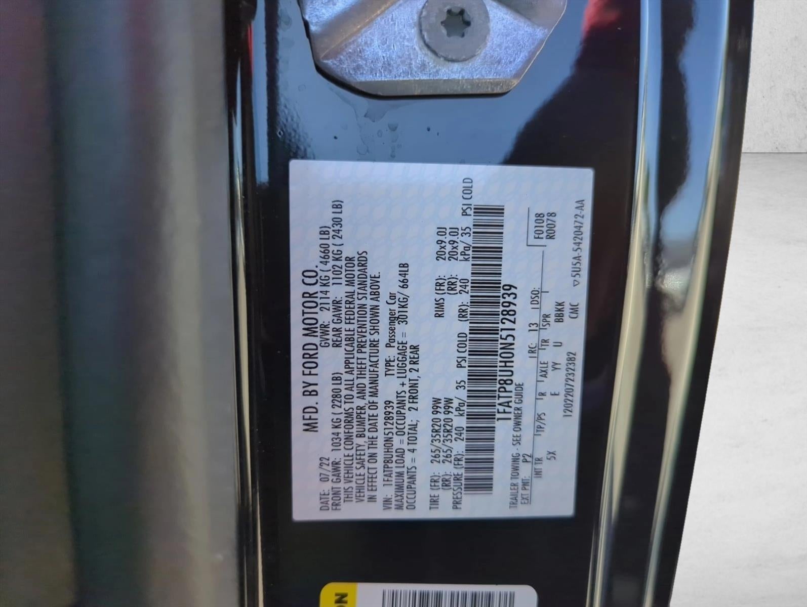 2022 Ford Mustang EcoBoost Premium Convertible