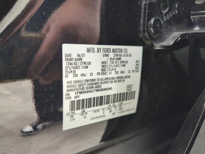 2021 Ford Explorer ST 4WD