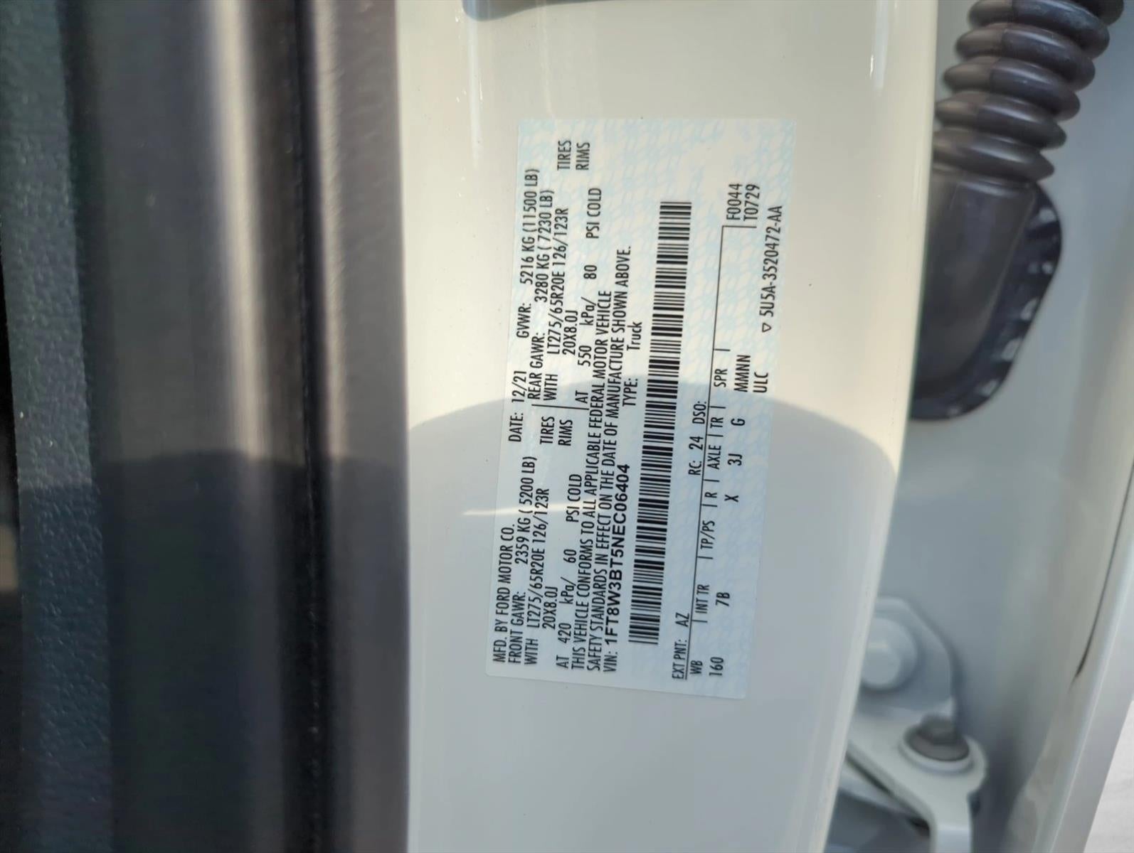 2022 Ford Super Duty F-350 SRW Platinum 4WD Crew Cab 6.75' Box