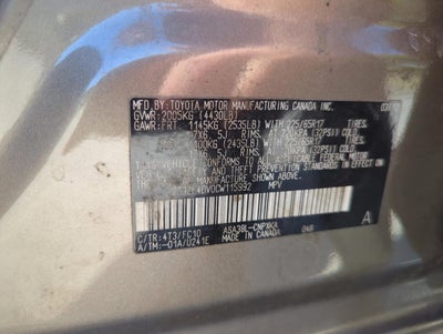 2012 Toyota RAV4 FWD 4dr I4 (Natl)