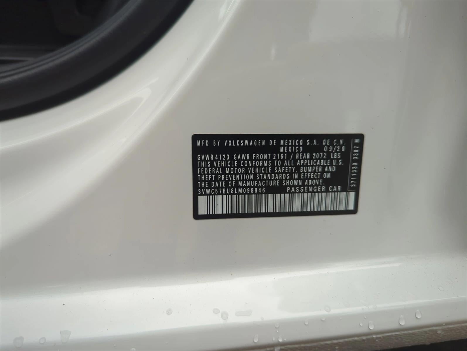 2020 Volkswagen Jetta SE Auto w/ULEV