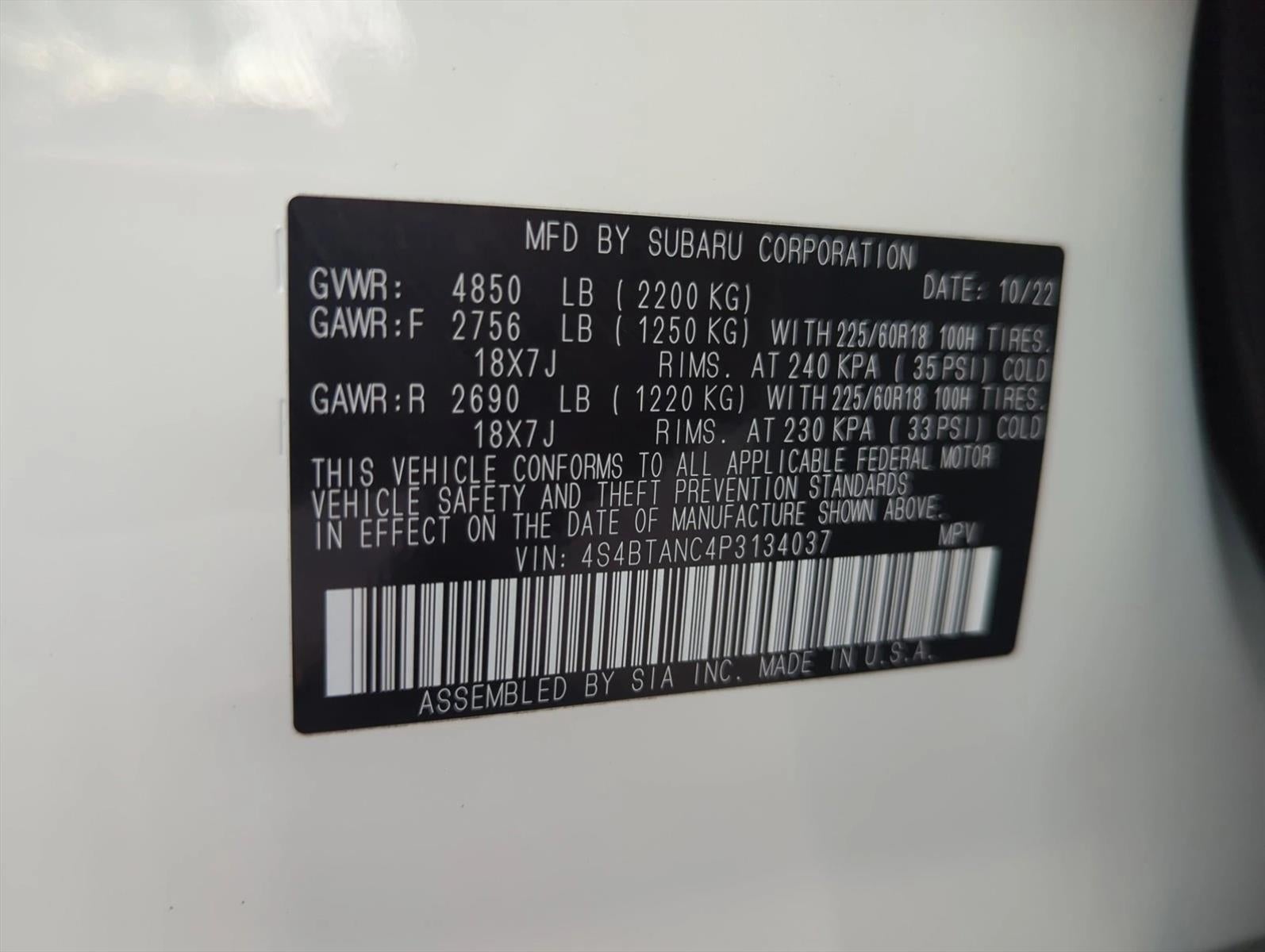 2023 Subaru Outback Limited CVT