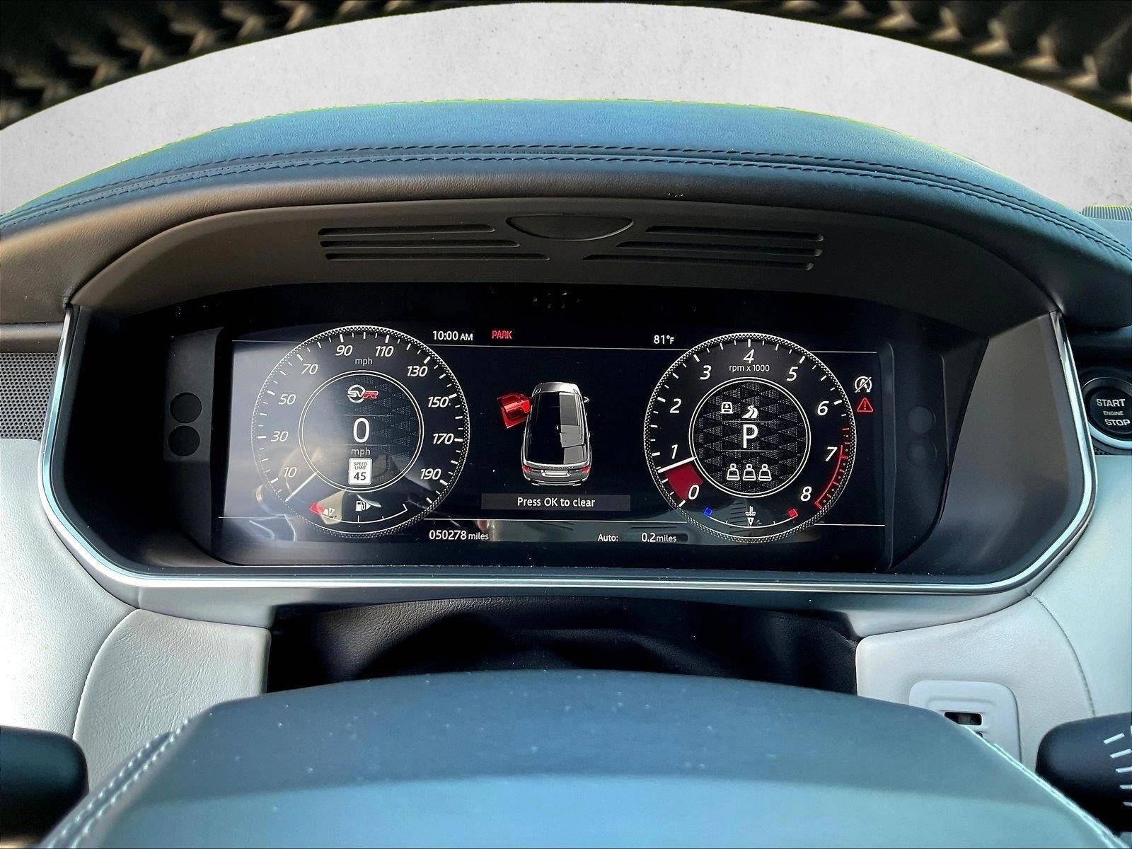 2019 Land Rover Range Rover Sport V8 Supercharged SVR