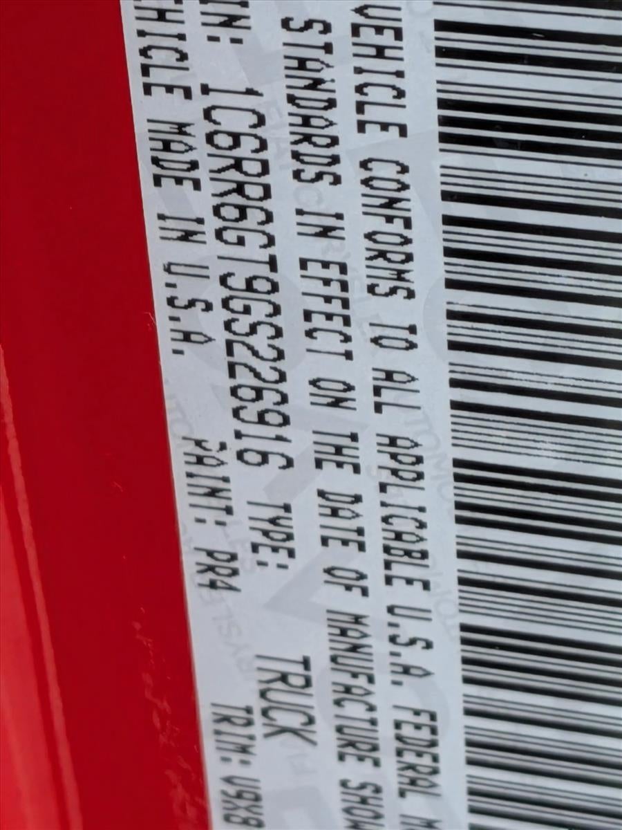 2016 RAM 1500 2WD Quad Cab 6.4 Ft Box SLT