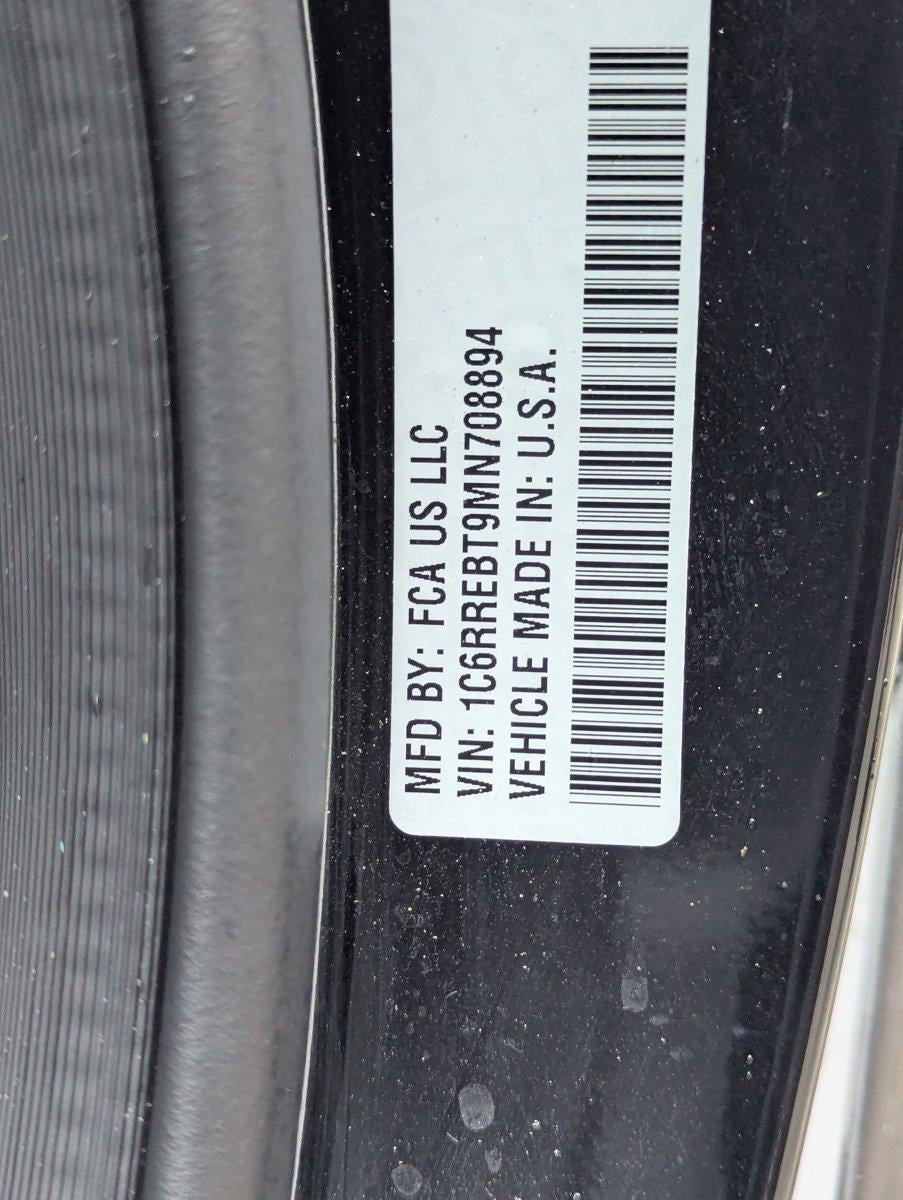 2021 RAM 1500 Big Horn 4x2 Quad Cab 6'4" Box