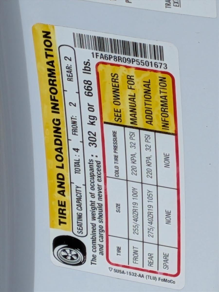 2023 Ford Mustang Mach 1 Fastback