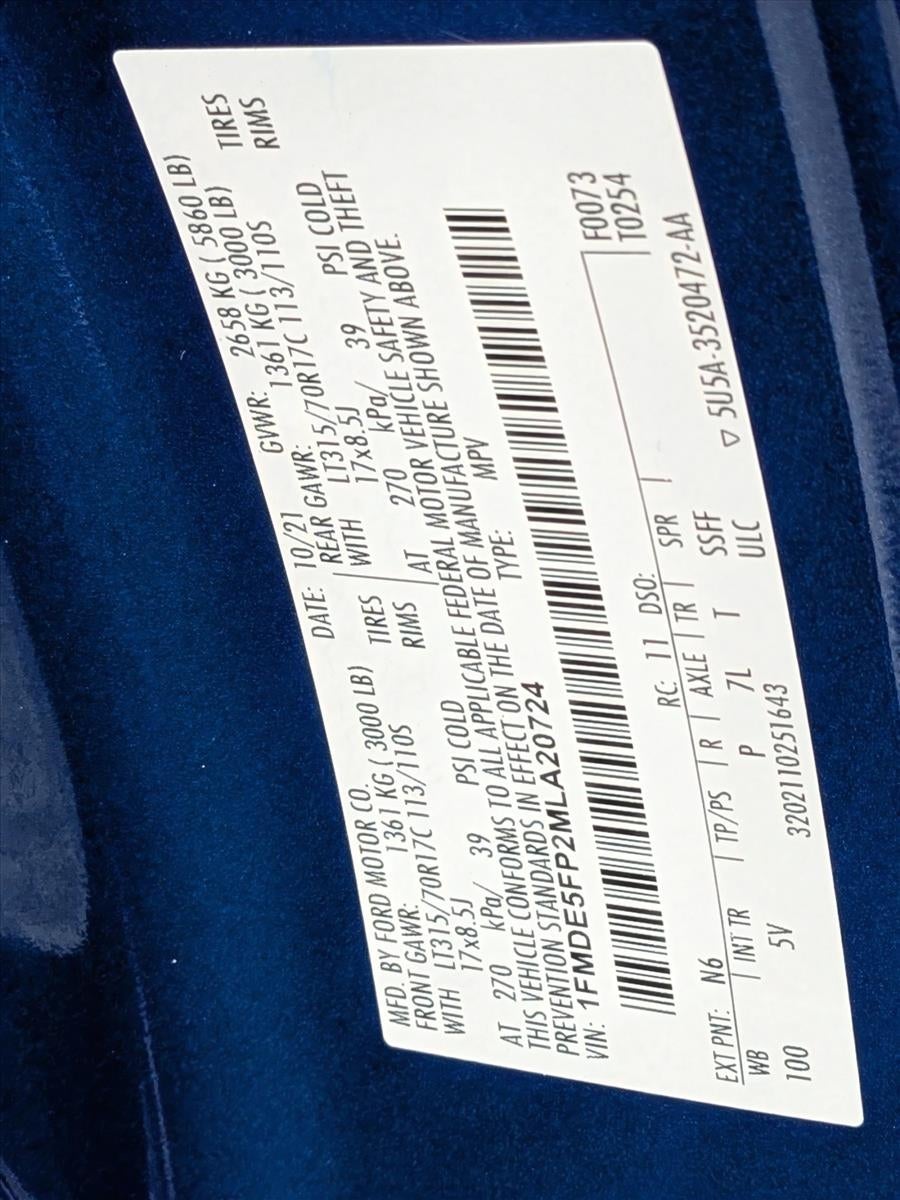 2021 Ford Bronco First Edition 2 Door Advanced 4x4