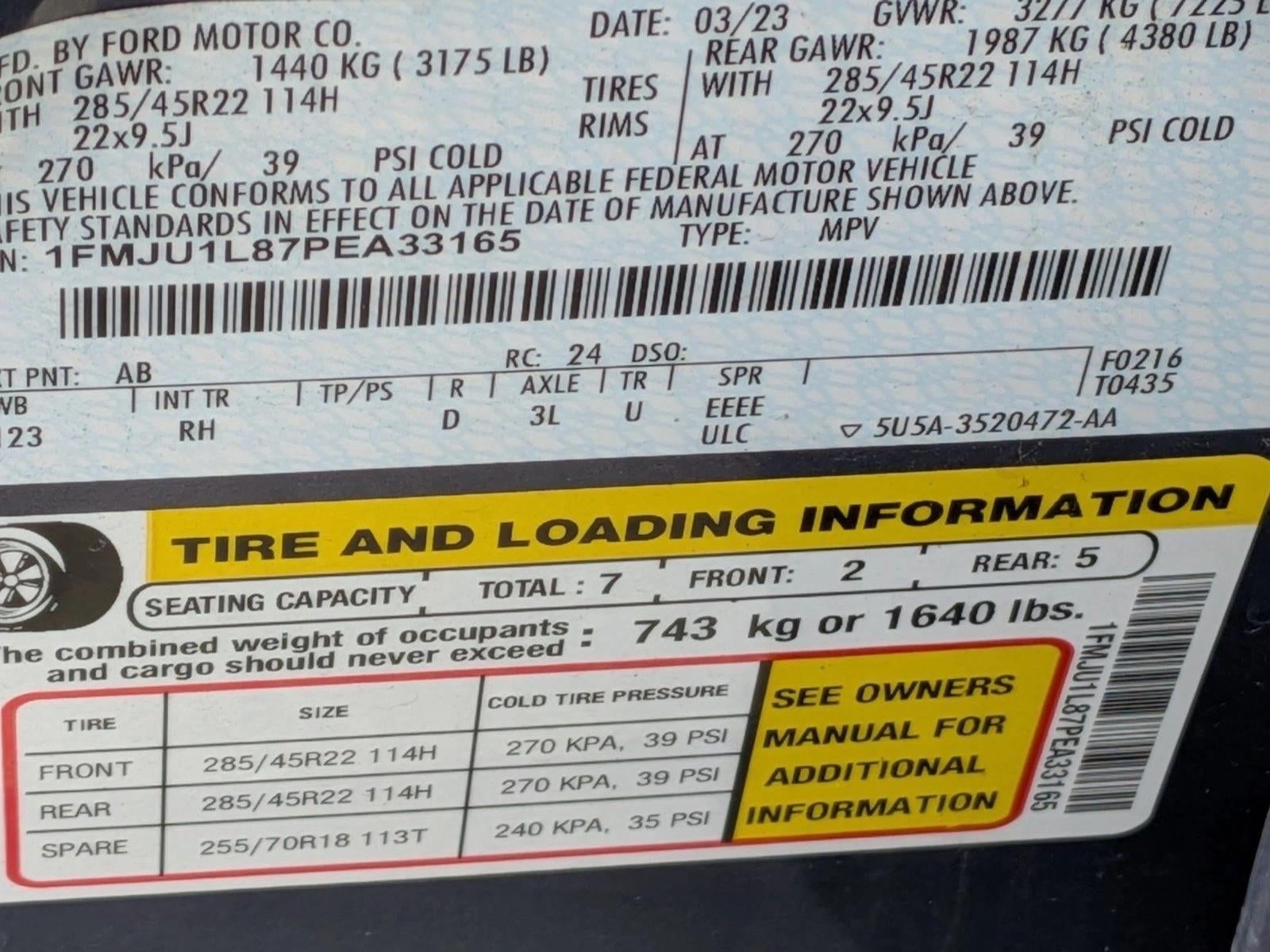 2023 Ford Expedition Platinum 4x2