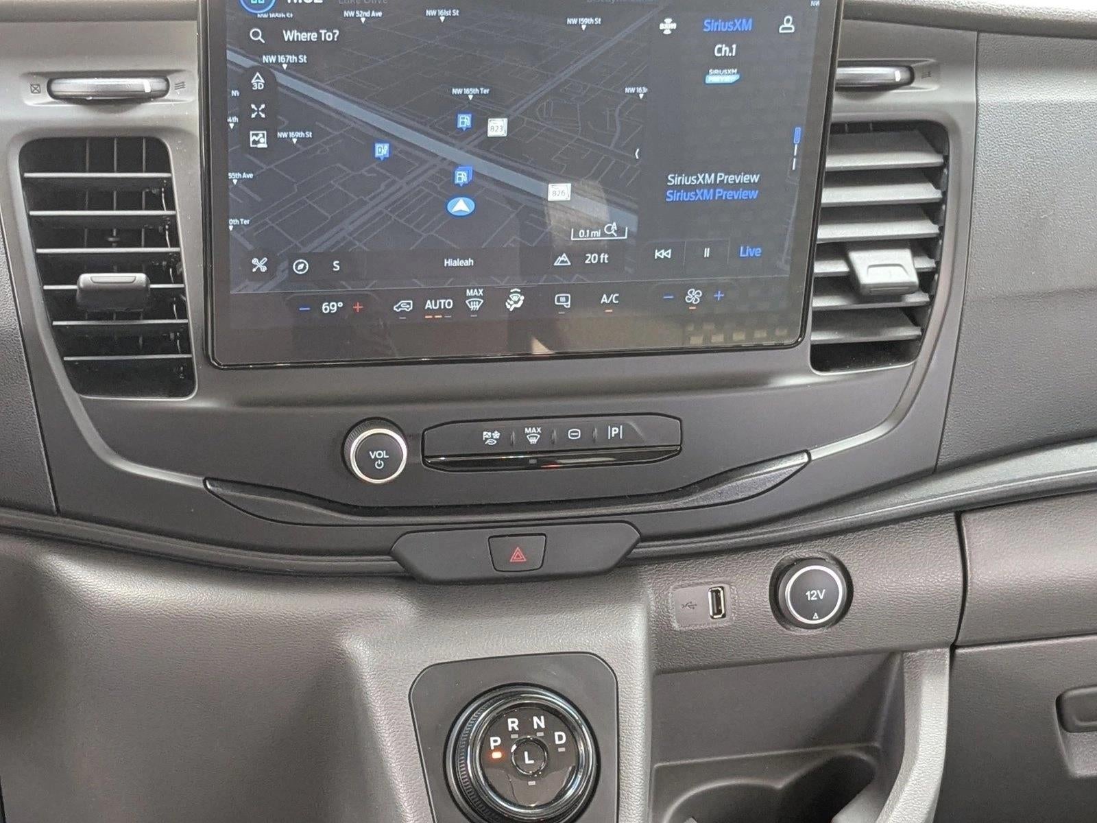 2023 Ford E-Transit Cargo Van T-350 130" Low Rf 9500 GVWR RWD