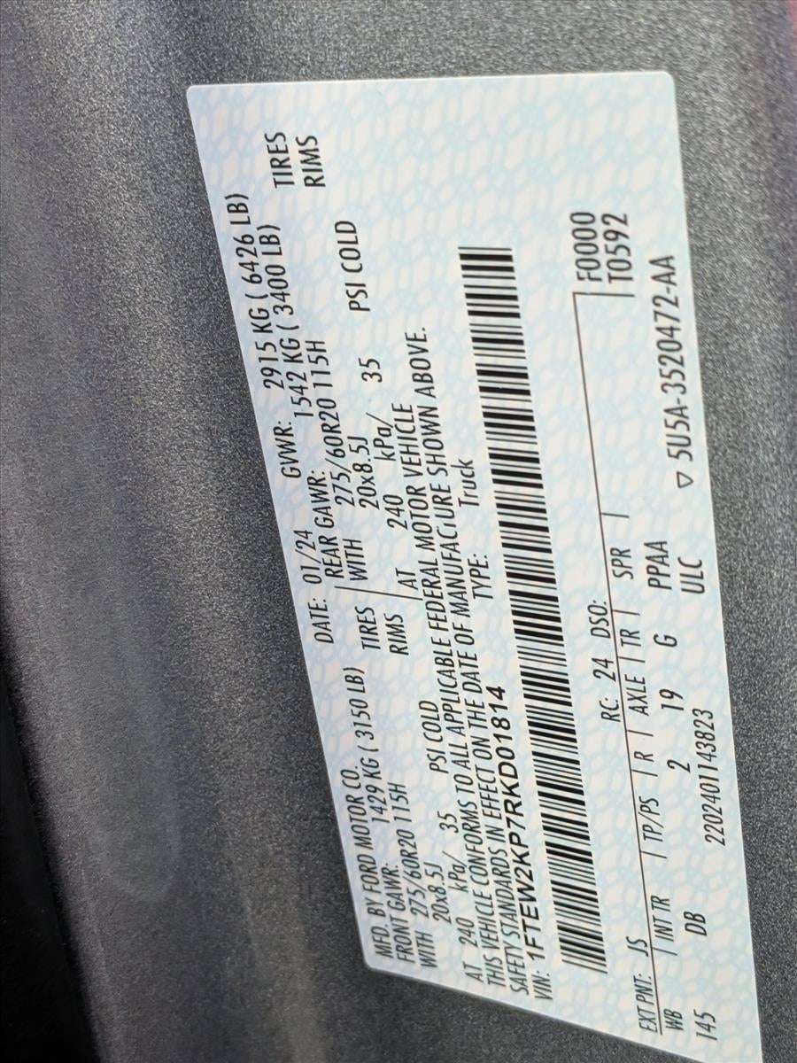 2024 Ford F-150 STX 2WD SuperCrew 5.5' Box