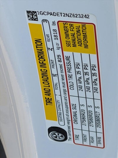 2022 Chevrolet Silverado 1500 Crew Cab Short Box 2-Wheel Drive RST