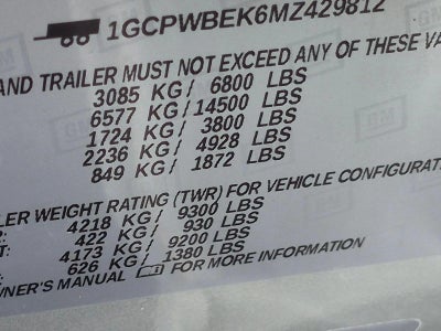 2021 Chevrolet Silverado 1500 Crew Cab Short Box 2-Wheel Drive Custom