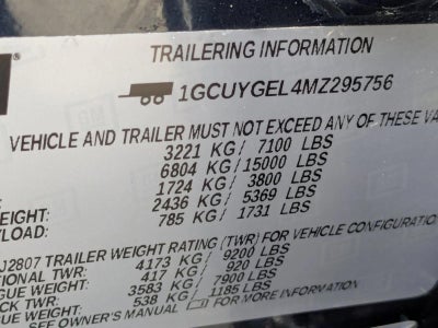 2021 Chevrolet Silverado 1500 Crew Cab Short Box 4-Wheel Drive LTZ