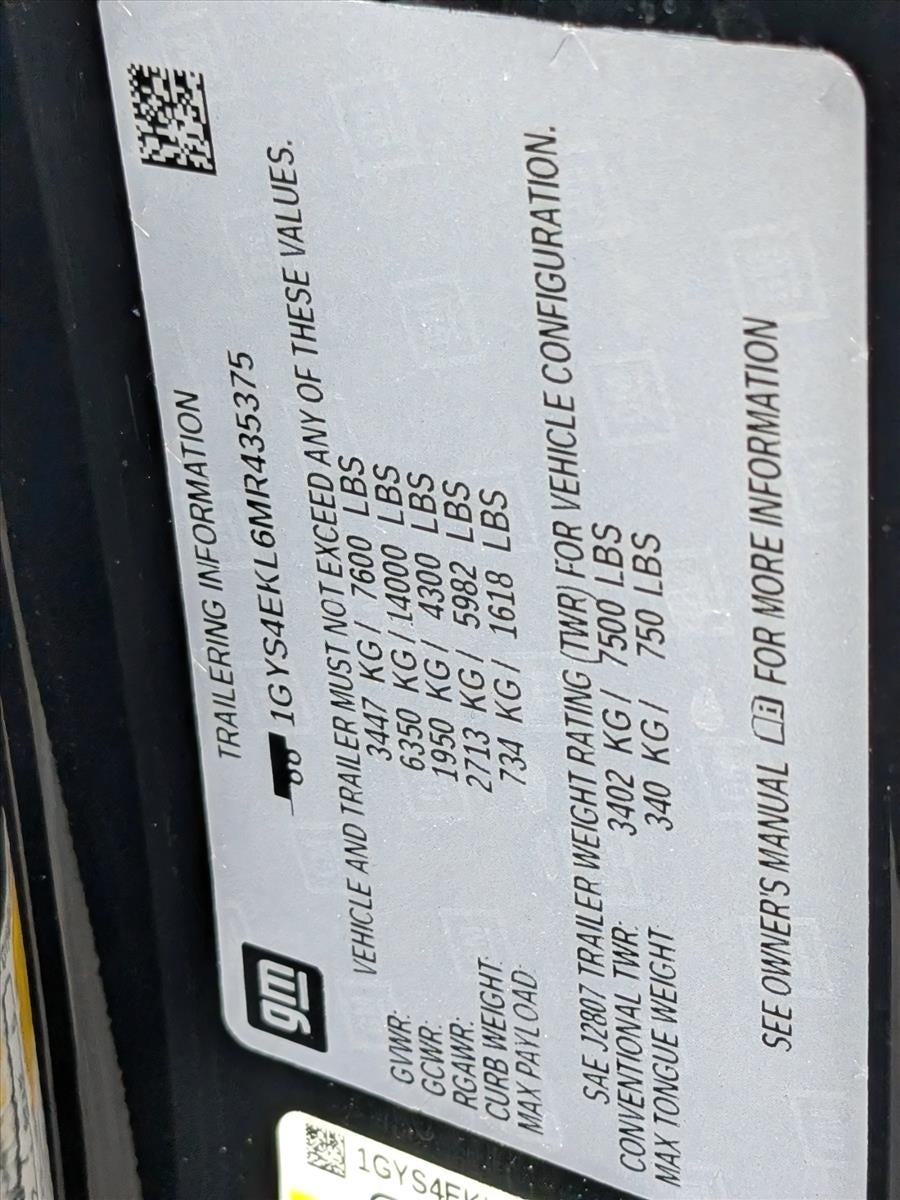 2021 Cadillac Escalade 4WD Sport