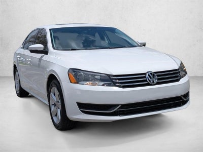 2013 Volkswagen Passat 4dr Sdn 2.5L Auto SE w/Sunroof PZEV
