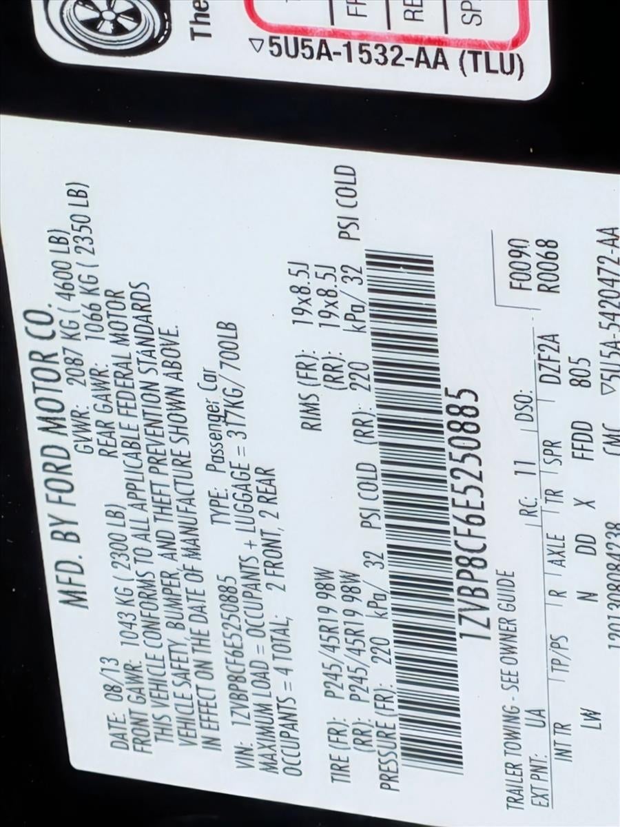 2014 Ford Mustang 2dr Cpe GT Premium