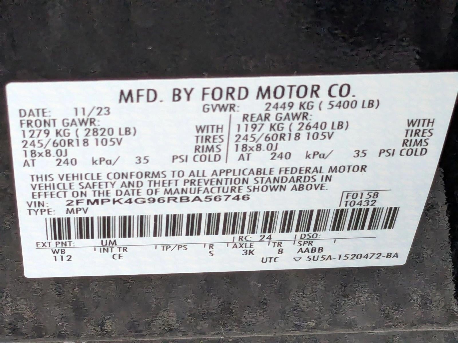 2024 Ford Edge SE AWD