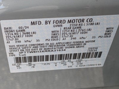 2024 Ford Maverick XLT FWD SuperCrew