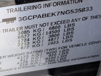 2022 Chevrolet Silverado 1500 Crew Cab Short Box 2-Wheel Drive Custom