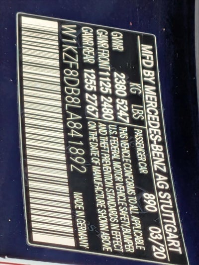 2020 Mercedes-Benz E-Class E 350 RWD Sedan