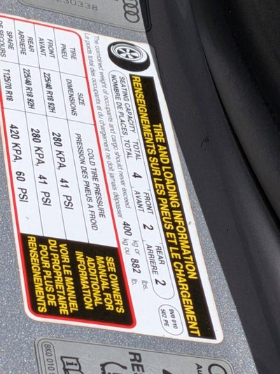 2018 Audi A3 Cabriolet 2.0 TFSI Premium Plus FWD