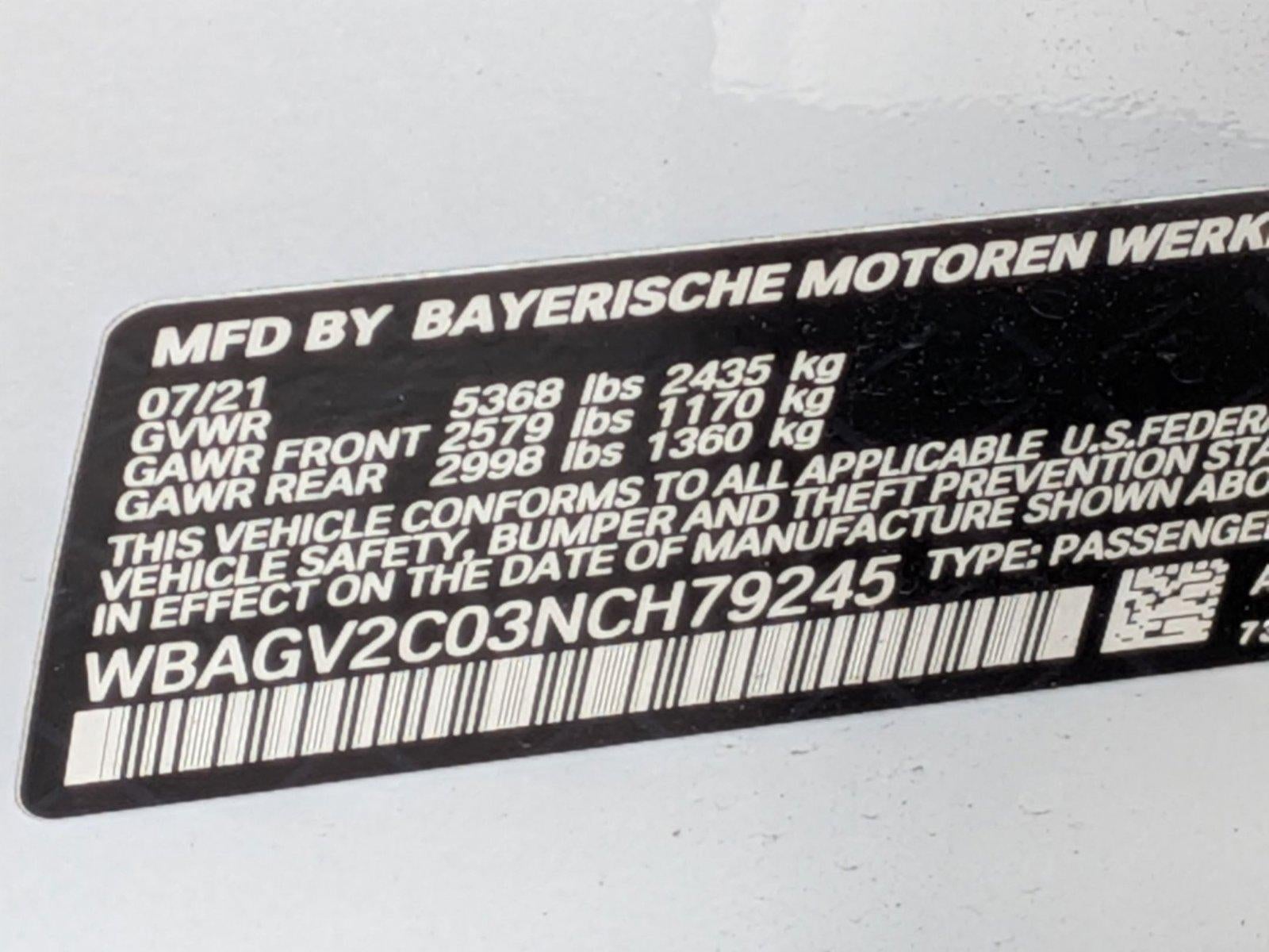 2022 BMW 840i Gran Coupe