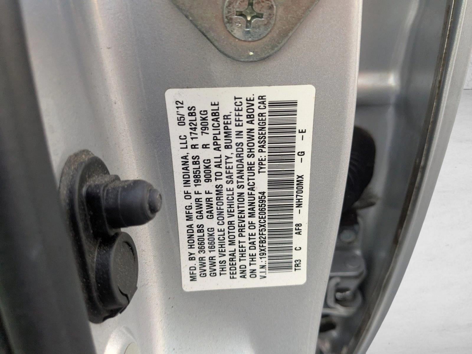 2012 Honda Civic Sedan LX Automatic