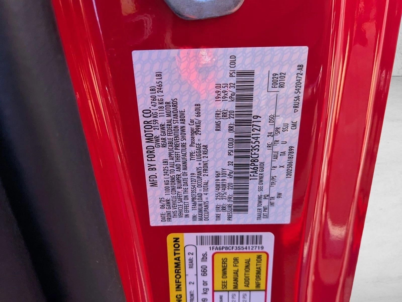 2025 Ford Mustang GT Premium Fastback