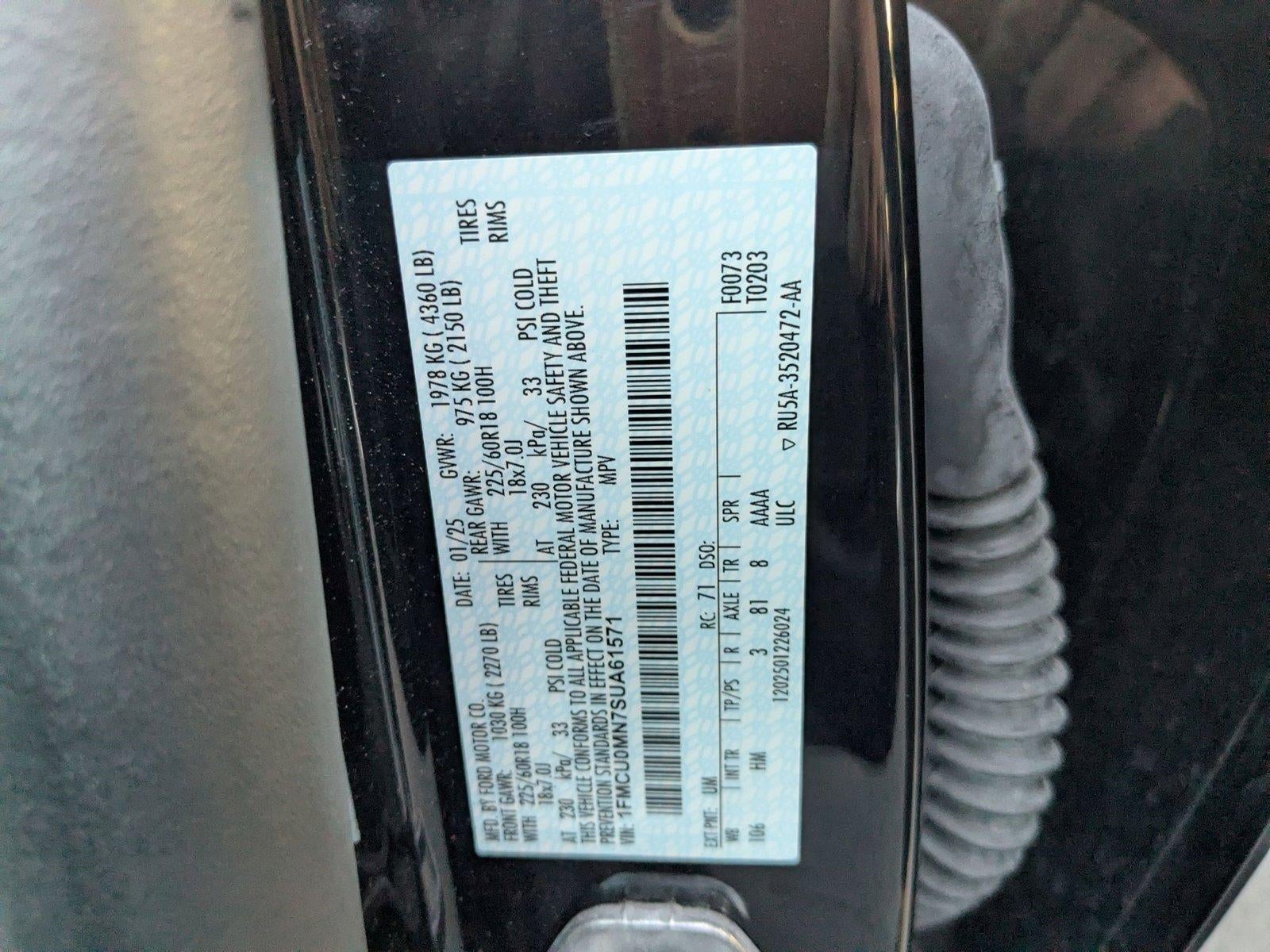 2025 Ford Escape ST-Line FWD