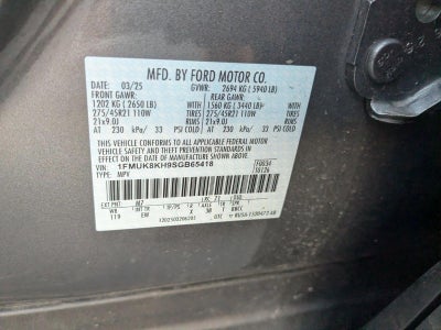 2025 Ford Explorer ST-Line 4WD