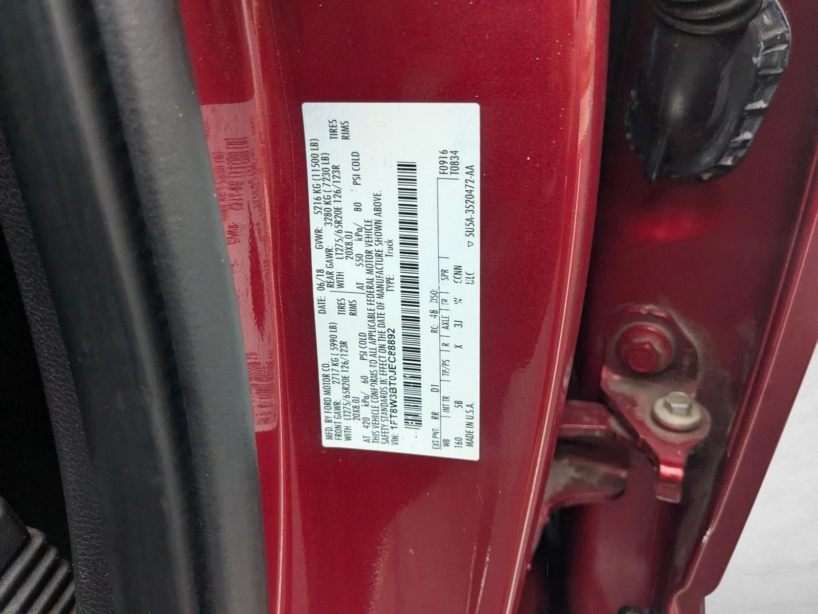 2018 Ford Super Duty F-350 SRW LARIAT 4WD Crew Cab 6.75' Box