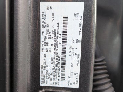 2016 Ford F-150 2WD SuperCrew 5-1/2 Ft Box XLT
