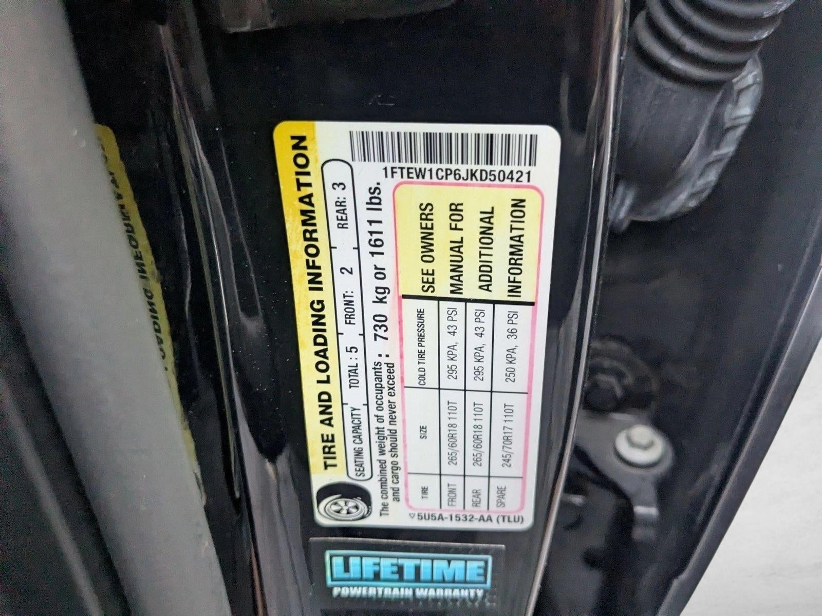 2018 Ford F-150 XLT 2WD SuperCrew 5.5' Box