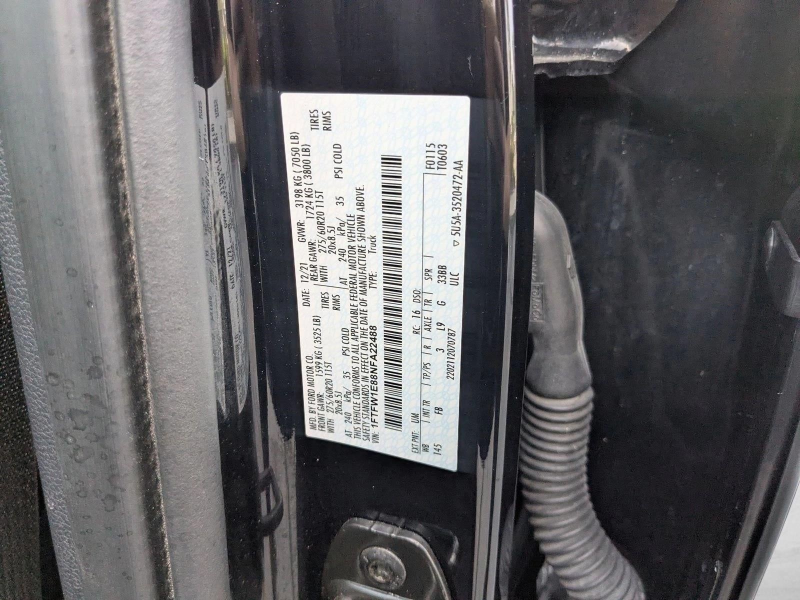 2022 Ford F-150 XLT 4WD SuperCrew 5.5' Box