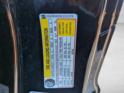 2020 Chevrolet Camaro 2dr Convertible 1LT