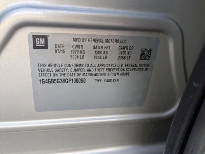 2016 Buick LaCrosse FWD Leather